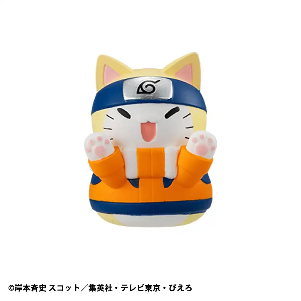 Naruto Shippuden Mega Cat Project Nyaruto! Trading Figures Come here Sasuke-kun 3 cm - 1 Unidade